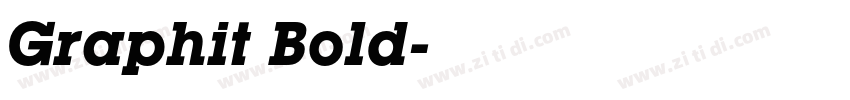 Graphit Bold字体转换 Graphit Bold字体转换
